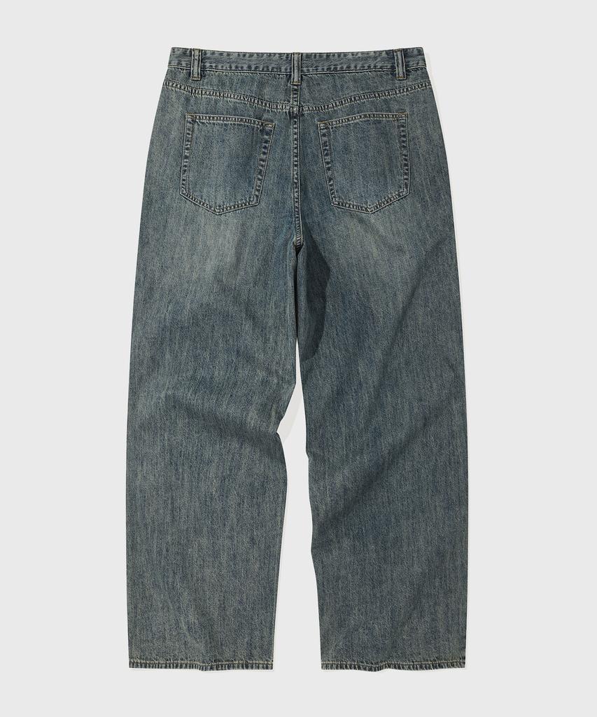 KIIMUIR Summer Wide Denim Pants_Vintage Blue