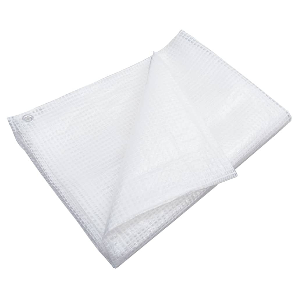 Vidaxl Plandeka Leno, 140 G/M², 4X6 M, Biała