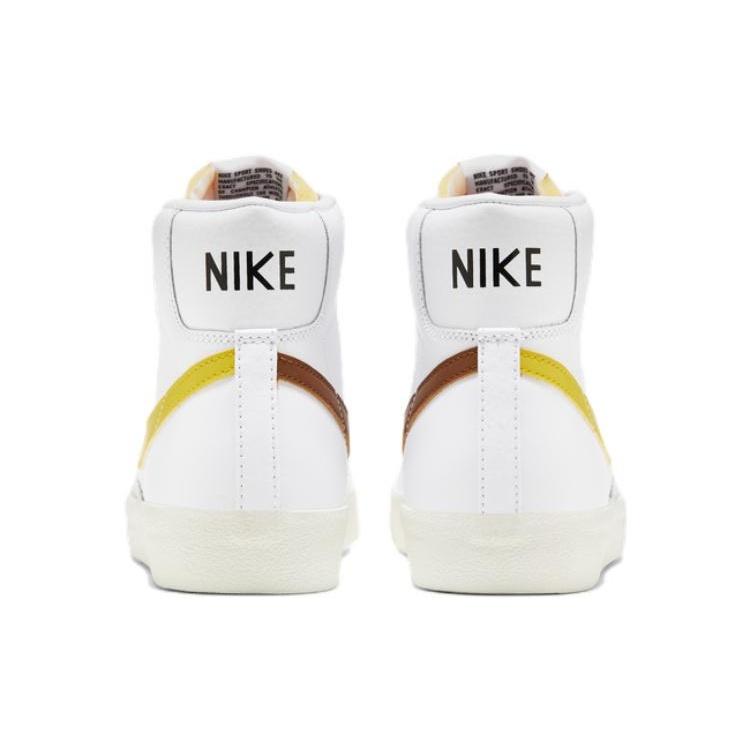 Nike Blazer Mid 77 Vintage 'White Yellow Brown' Men's BQ6806-113
