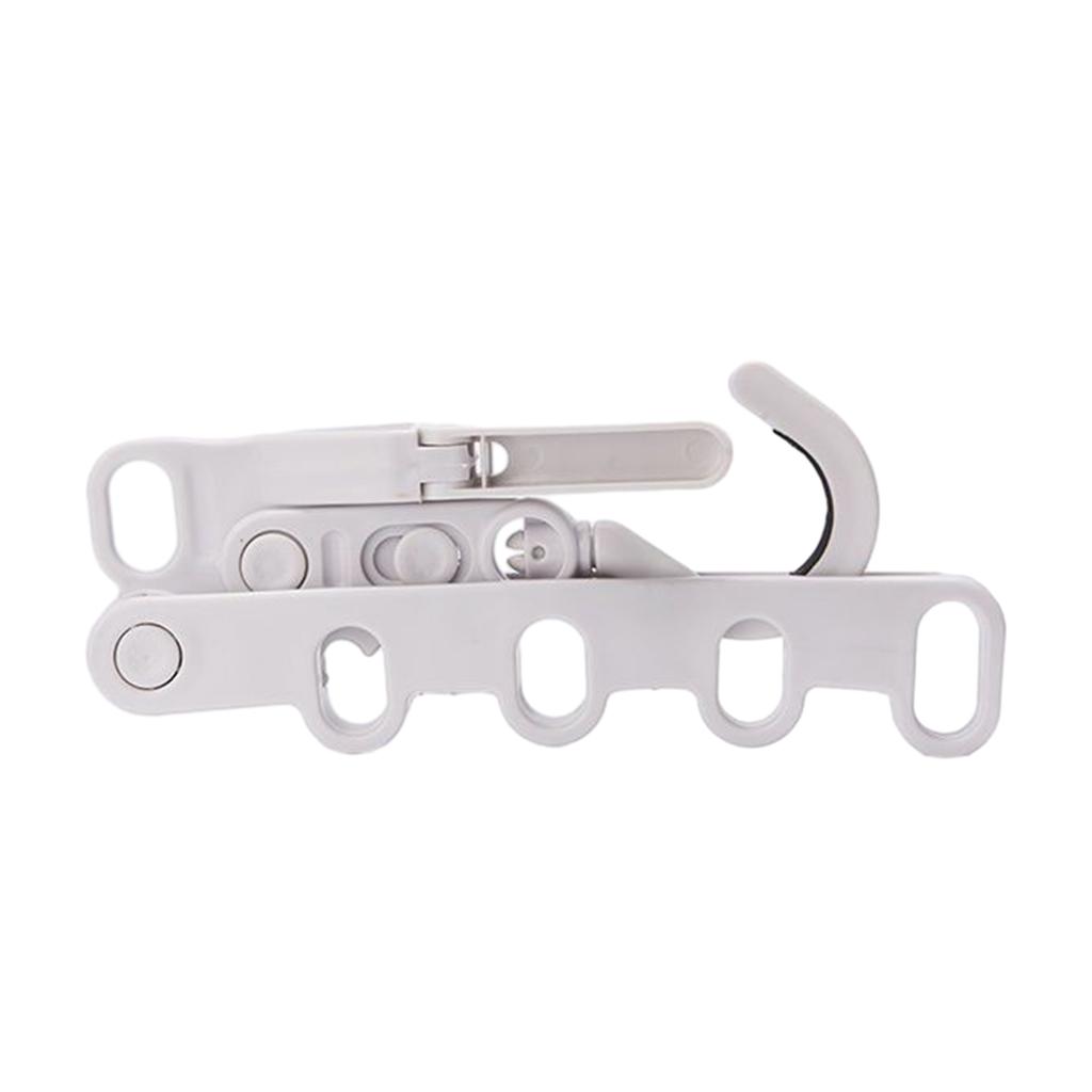 Folding Clothes Rack Portable Drying Holder for Tourist Hotels Necessary Clothes Drying Artifact for Business Trips