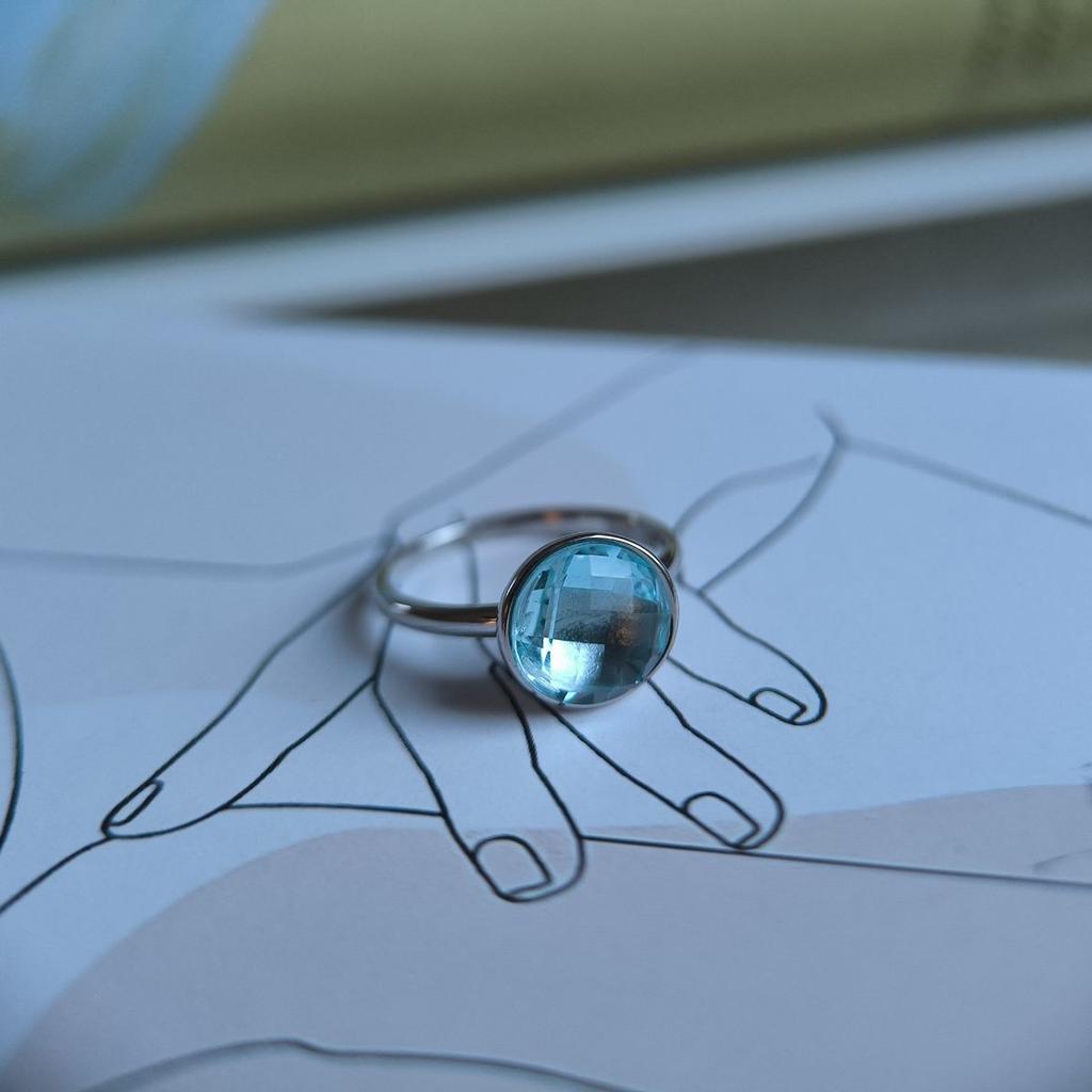 Silver Ring with Cubic Zirconia, Product Weight 2.86 G (60002284)