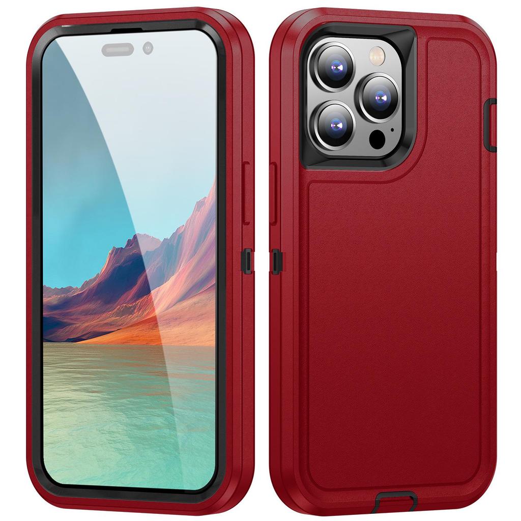 Ударопрочный тонкий чехол для телефона для iPhone 17 PRO Max, 16, 15, 14 с приподнятыми краями