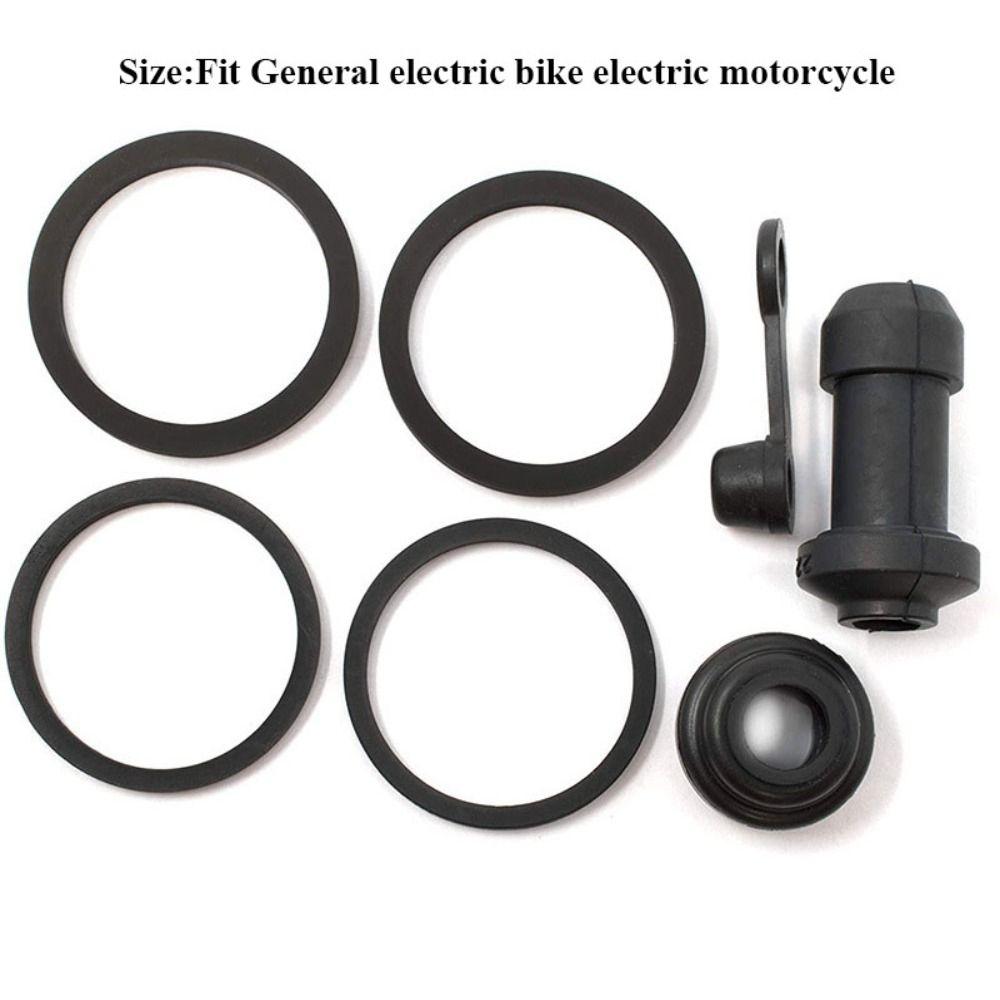 7 шт./компл. черный дисковый тормозной насос общие резиновые колпачки детали для велоспорта на открытом воздухе аксессуары для электровелосипеда