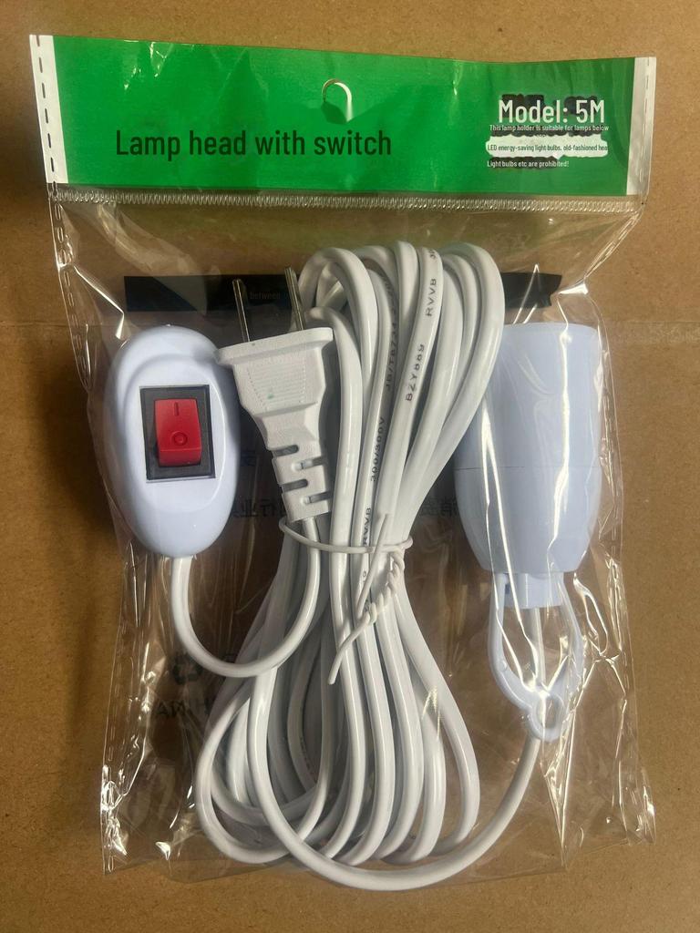 Светодиодный ночник Biaozhiyan с выключателем, универсальный квадратный патрон E27