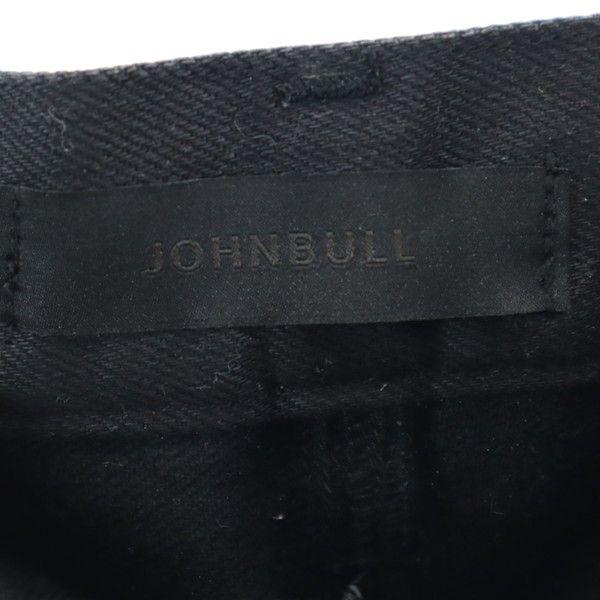 unused Johnbull made in Japan BLACK LINE Black Denim Solid Pants Men's Used
