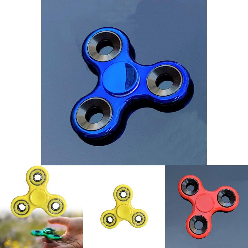 Stylish Red Edc Ceramic Finger Spin Toy For Focus Stress Relief In Children And Adults