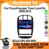 Для Dodge Caravan 4 Для Chrysler Voyager RG RS Town & Country RS 2000 Android 14 Автомагнитола Сенсорный экран Автомобильная мультимедиа