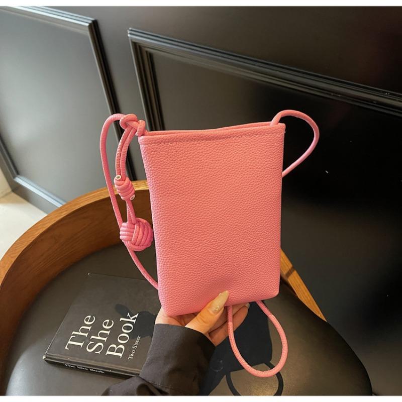 Mobile Phone Bag Women's New Fashionable Versatile Mini Going Out To Work Commuting Shoulder Messenger Bag