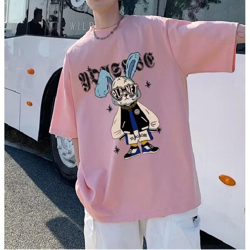 Мужские футболки с коротким рукавом с буквенным графическим принтом и половиной рукава Футболка-пуловер Повседневная футболка Мужская корейская повседневная футболка с круглым вырезом в стиле ретро