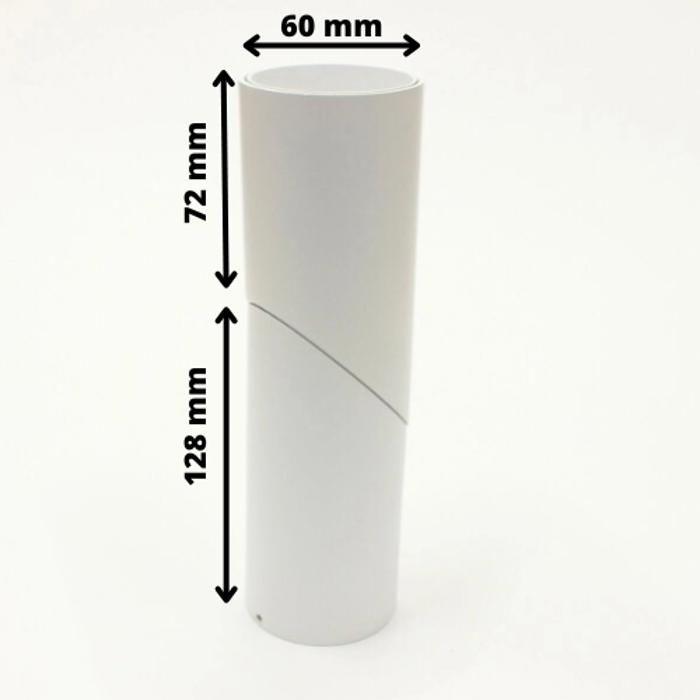 Plafonnier spot tube GU10 IP20 blanc