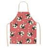 Cartoon Puppy Sleeveless Apron Home Daily Use