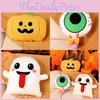 Ghost Halloween Fun Pumpkin Eyeball Plush Toy Pillow For Decoration Room