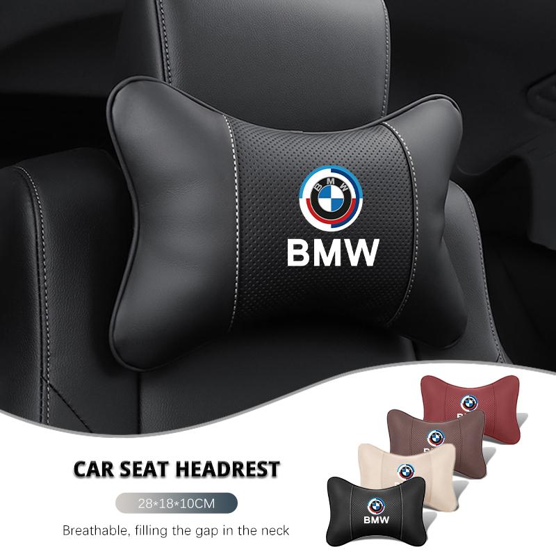 BMW Breathable Car Headrest Neck Support Pillow For BMW E46 E90 E60 F30 F10 E39 E36 F20 G20 G30 E92 E87 E91 X5 E70 F11 E30 F31