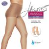 Hanes Silk Reflections Женские колготки большого размера, шелковистые, прозрачные, с корректирующим верхом, усиленный носок, отводящие влагу, охлаждающий комфорт, 20 den