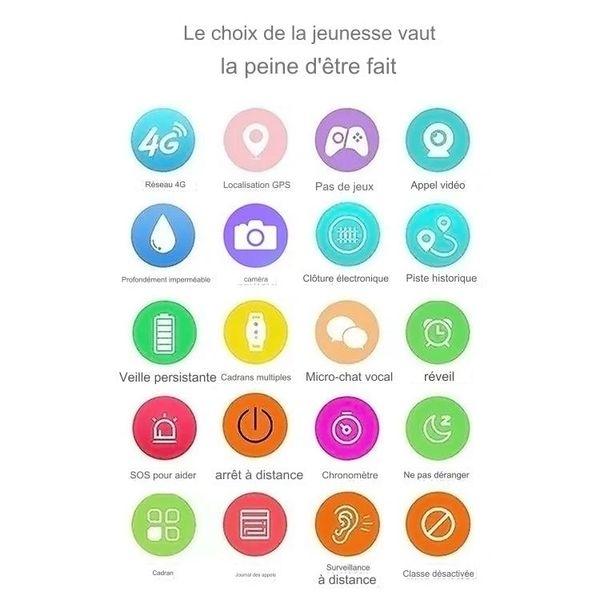 Детские часы GPS 4G Wifi SOS Видеозвонок Гео забор SOS