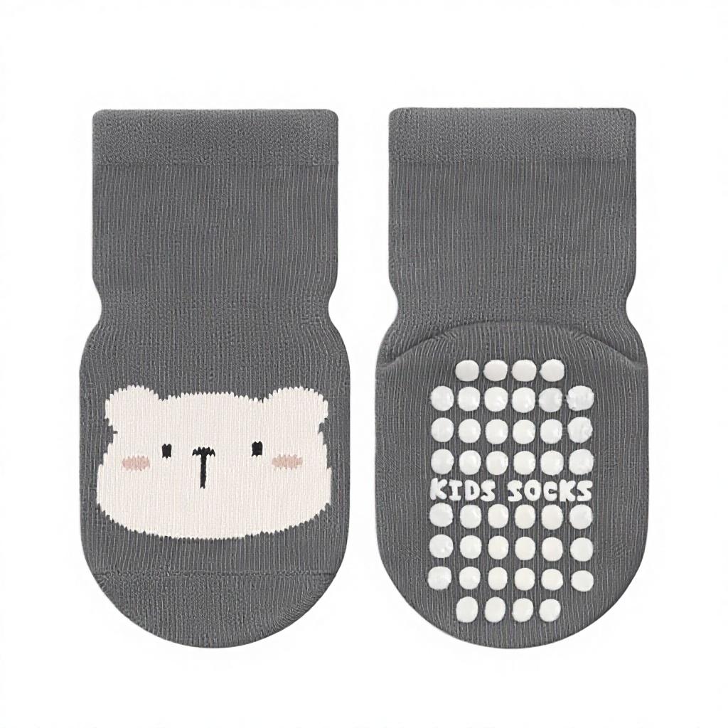 2026 Autumn and Winter Baby Cartoon Anti-Slip Cotton Socks for Newborn Toddlers with Short Tube Dispensing