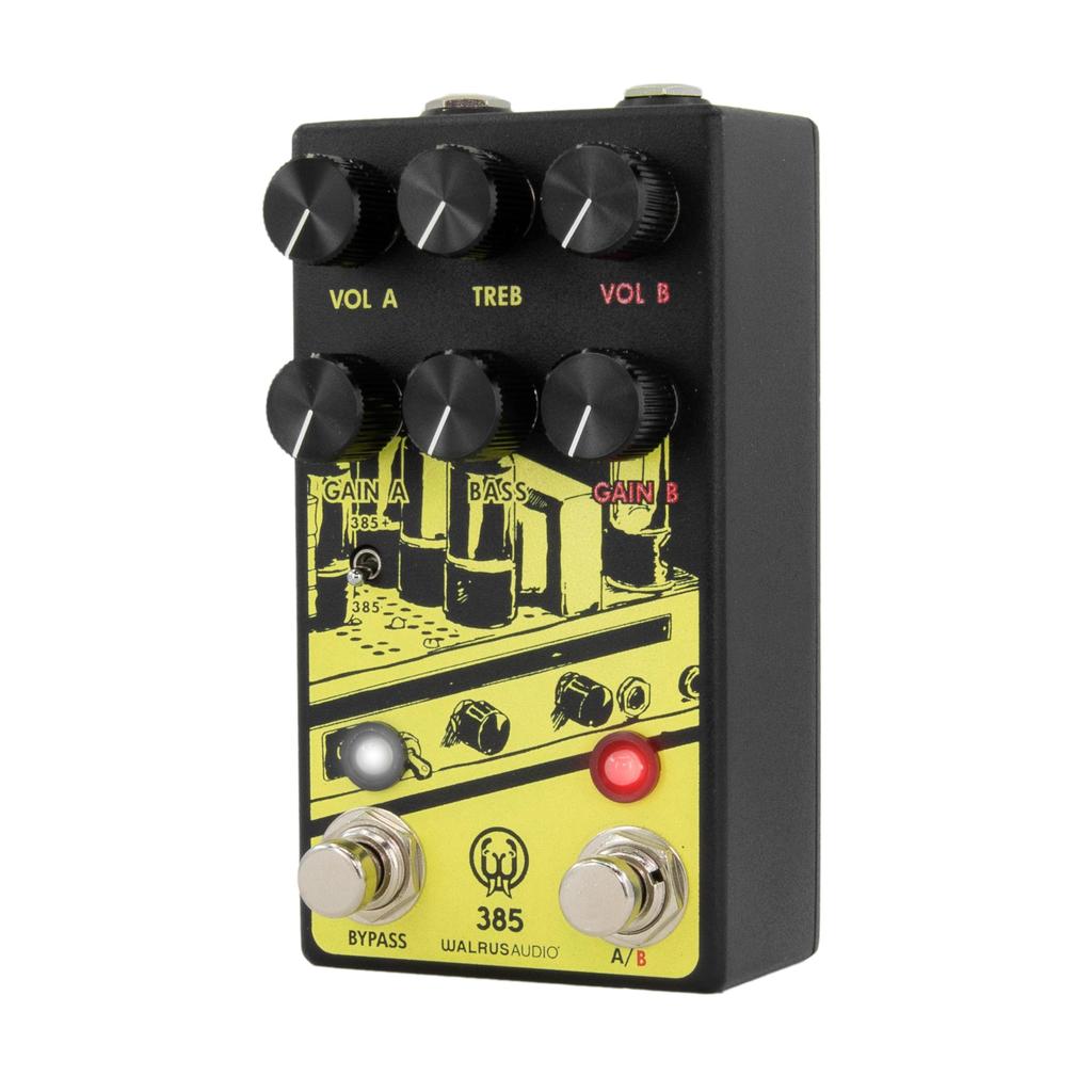 WALRUS AUDIO Walrus Audio 385 Overdrive MKII Овердрайв ЖЕЛТЫЙ WAL-385/MK2