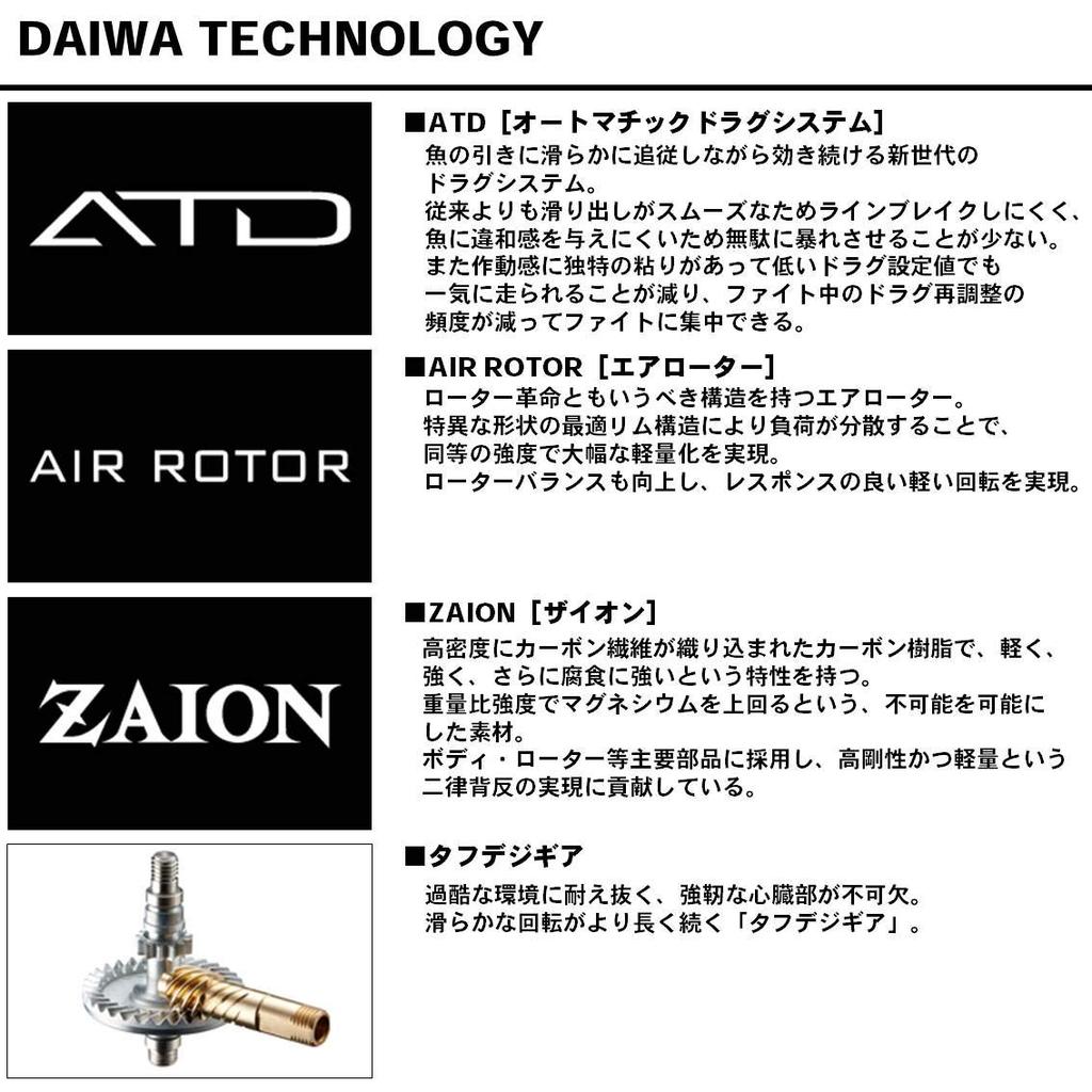 Daiwa 18 Tatula Spinning Reel LT2500S-XH (2018 Model)