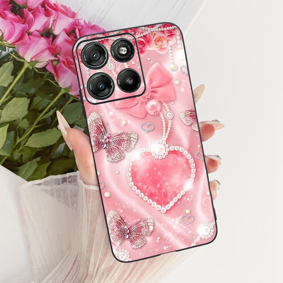Casing For Motorola Moto G67 Power Aesthetic Cartoons Soft silicone Phone Case Back Cover for MotoG57 Power G 67 Power TPU Shell