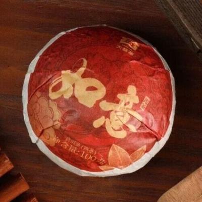 Чай Дайи Пуэр Чай Руйи Туо Спелый чай Пуэр 100 г в упаковке Юньнань Мэнхай Чай