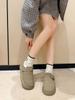 Ladies Snow Boots Chunky Loafers Female Shoes Round Toe Platform Elegant And Fashion Boot Stylish Offer Low Price Y2k Sale