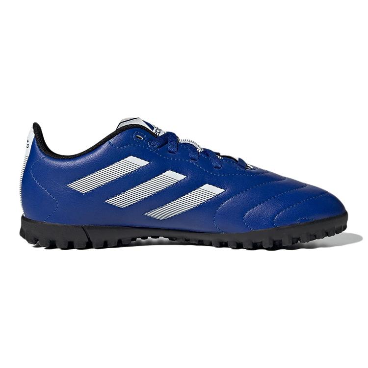 adidas VIII TF J Синтетическая кожа Нескользящие Износостойкие Низкие Детские Футбольные Бутсы Синие GW6161