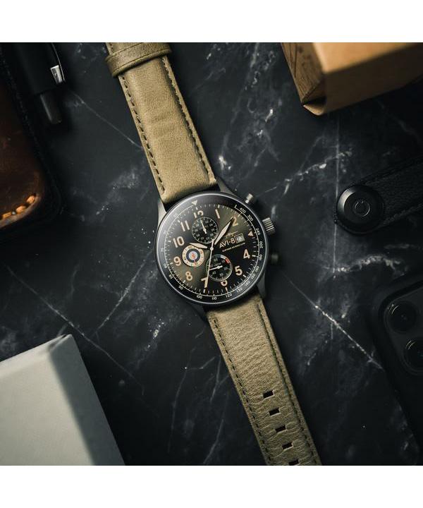 AVI-8 Hawker Hurricane Chronograph Quartz AV-4011-0E Мужские часы