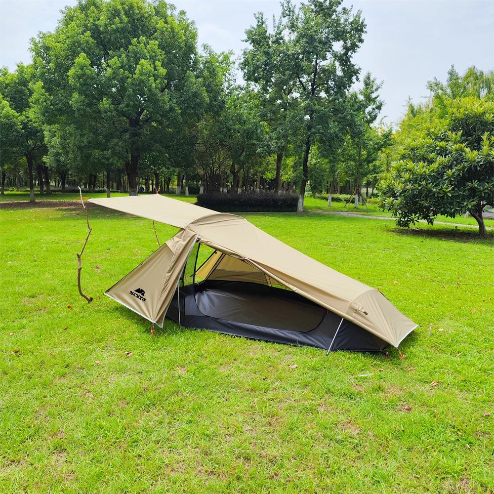 Двухслойные палатки для альпинизма, легкая палатка для кемпинга на 2 человека с алюминиевым столбом