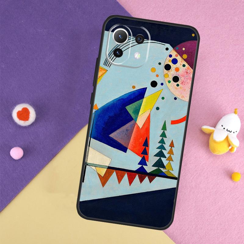 Абстрактный Художественный Чехол Wassily Kandinsky Для Xiaomi 15 13 14 Ultra 14T 11T 12T 13T Pro POCO X7 Pro X3 X5 X6 F5 F6 M6 Pro