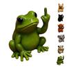 Funny Animal Vertical Middle Finger Flat 2D Wooden Home Wall Decor To Give As A Gift To Friends and Boyfriends Decoration Craft