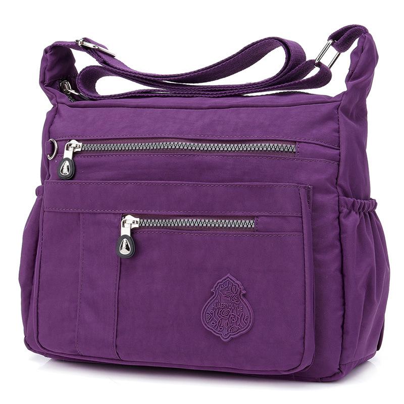 Нейлоновая сумка Женская диагональная сумка через плечо Водонепроницаемая нейлоновая сумка на одно плечо Новая легкая сумка