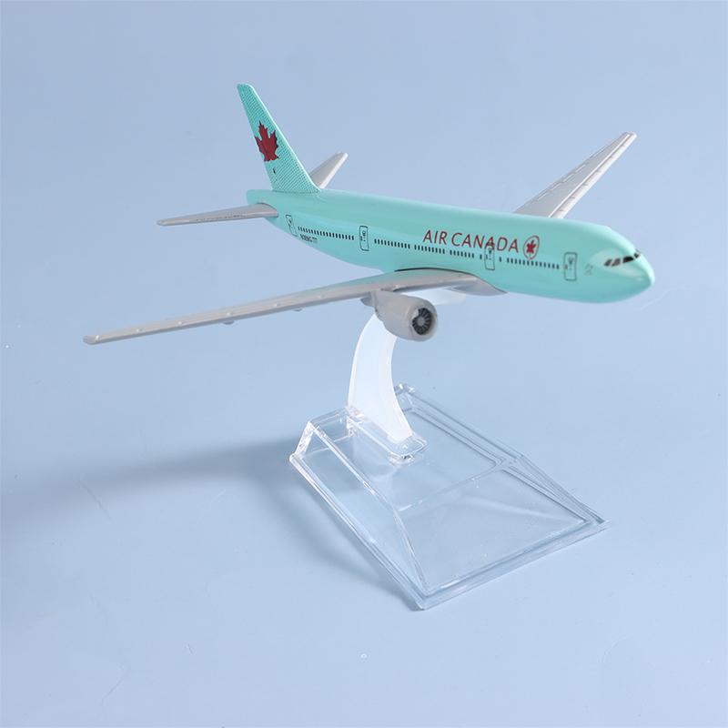 Air Canada Boeing 777 Модель самолета Сплав Металл Модель самолета Сувенир Модель самолета Коллекция 16 см