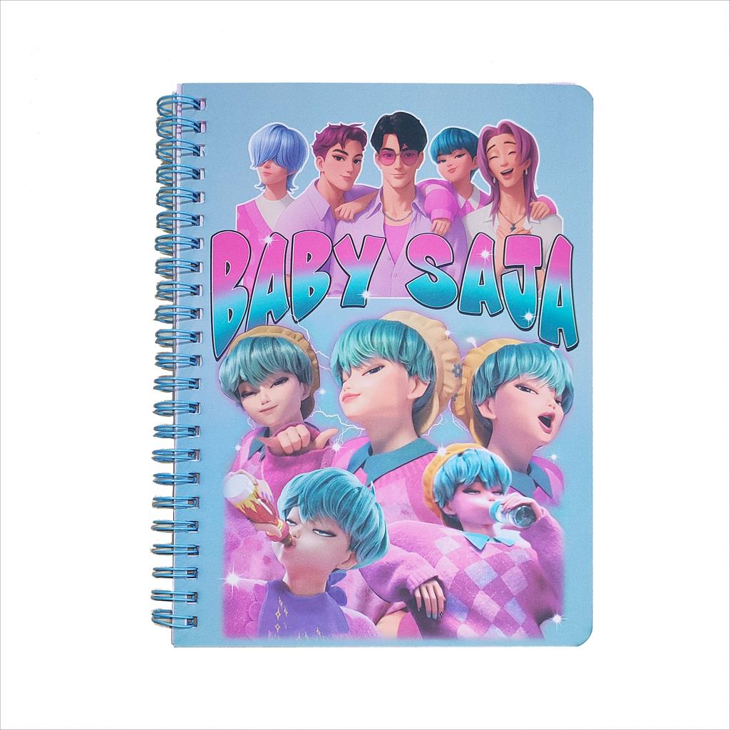 Kpop Coil Notebook Demon Hunter High Quality Paper SAJA BOYS Cartoon Fashion Student Stationery Office Supplies Fan Gifts