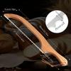 [Premium Bread Knife] Premium Wooden Bread Knife with Adjustable Blade | Ergonomic Handle for Even Slicing, Suitable for Artisanal Breads and Pastries