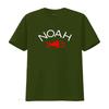 Noah Fishbone Core Logo Print Crew Neck T Shirt Ss19 Fashion Streetwear  vintage Washed fashion Versatile Casual Soft