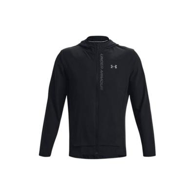 UA Sun Protection Series с буквенным принтом и логотипом, приталенная куртка с капюшоном, мужская верхняя одежда, черный 1376794-002
