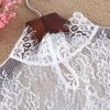 Lace Fake Collar Blouse Travel Decoration Fake Collar Eyelash Lace Fake Collar White Shirt Fake Clothes