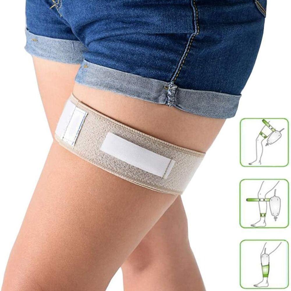 Anti Irritation Catheter Tube Holder Anti Slip Urine Drainage Bag Strap Catheter Leg Strap