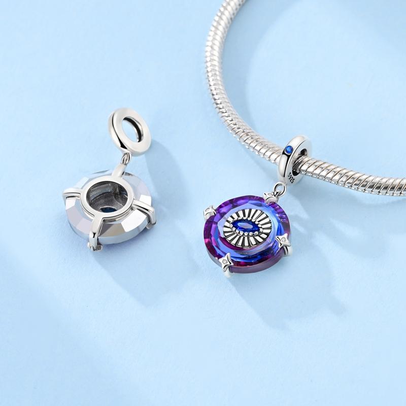 100% 925 Silver Charms Beads Butterfly Bow Cross Snake Dangle Fit Original Necklace Bracelet DIY Gift Women