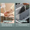 Sink Splash Guard Pressure Adsorption Splashproof Smooth Surface Durable Kitchen Water Shield for Tank
