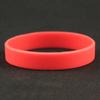 New Fashion Trendy Silicone Rubber Wristband Flexible Wrist Band Cuff Bracelet Bangle 1Pcs
