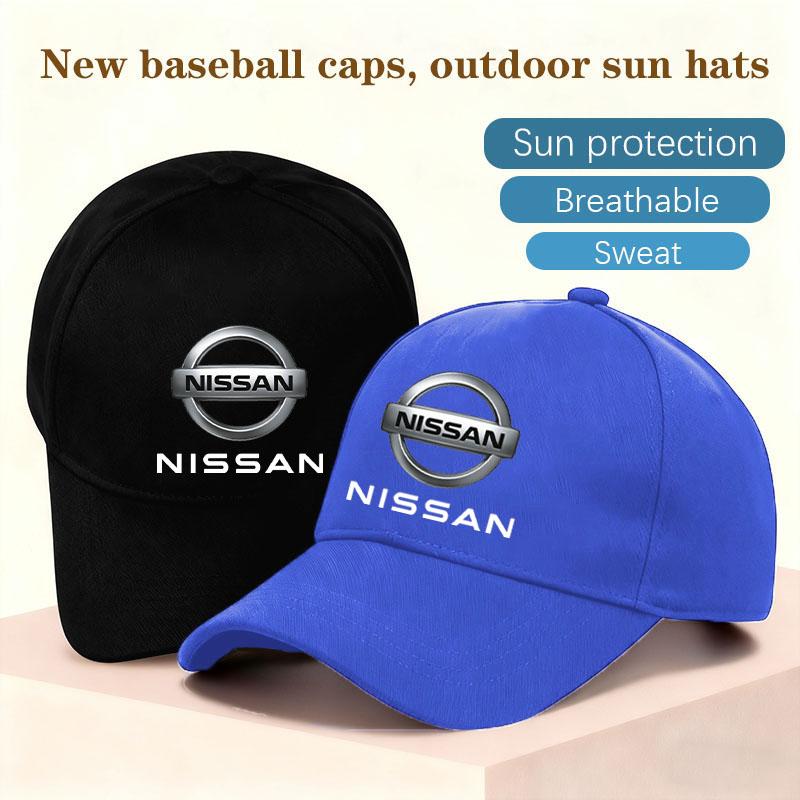 Fashion Women Men Baseball Caps Female Male Sport Cap Sun Hat Headrest For Nissan J10 X-Trail Qashqai Juke Leaf Micra NOTE