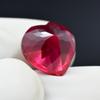 Natural Red Ruby Loose Gemstone 9.70 ct Heart Shape for Jewelry Making and Gem Collections