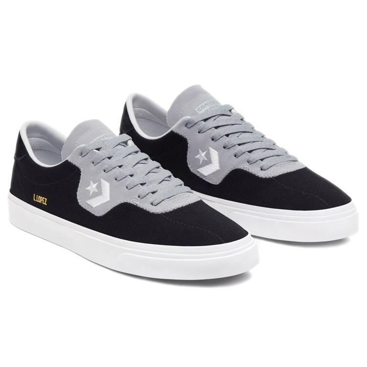 Louie Lopez Pro Converse Cons Низкие 'Black Wolf Grey' 167620C