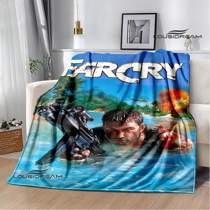 3D Игра Farcry Мультяшные напечатанные одеяла Фланелевое Теплое одеяло мягкое и удобное одеяло одеяла для пикника подарок на день рождения