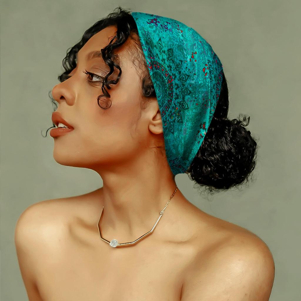 Boho Headbands for Women Cotton Wide Headwrap Non Slip Stretch Hairbands Workout Yoga Head Bands Bandage Running Bandana Turban Hair Accessories