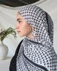 Women Scarf Plaid Print Hijab Soft Shawls and Wraps Female Foulard Designer Pashmina Bandana Muslim Headscarf