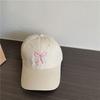 Embroidery Embroidery Bow Baseball Cap Bowknot Peaked Cap Casual Bowknot Baseball Hat  Girl