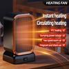 New High Power Warm Air Heater 1200w Household Desktop Ceramic PTC Heating Power-off Protection Hand Warmer Silent Home Heating