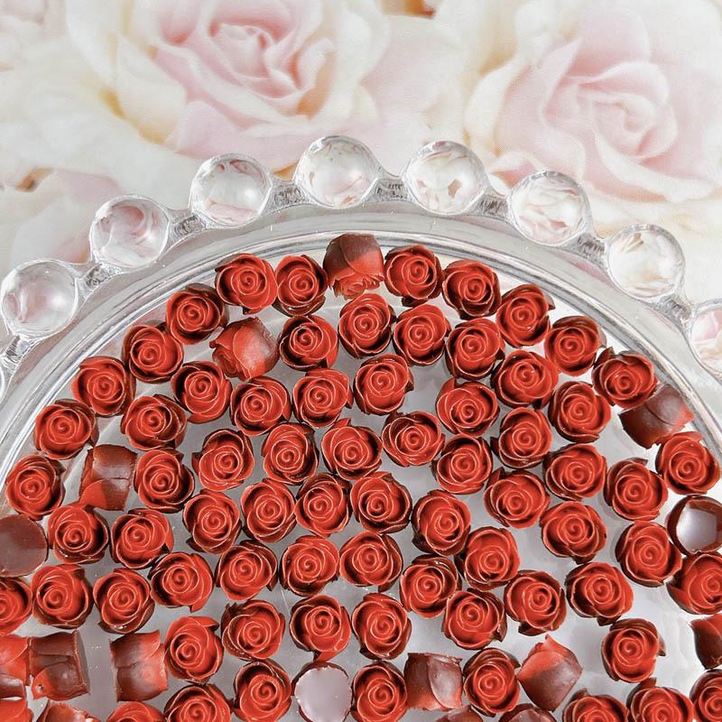New Resin Luminous Mixed Rose Flower Nail Decorations DIY Wearable Nail Art Accessories Wholesale